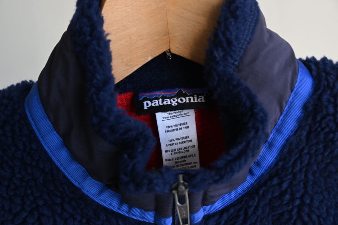【極美品】patagonia レトロX フリースベスト ネイビー　パタゴニア
