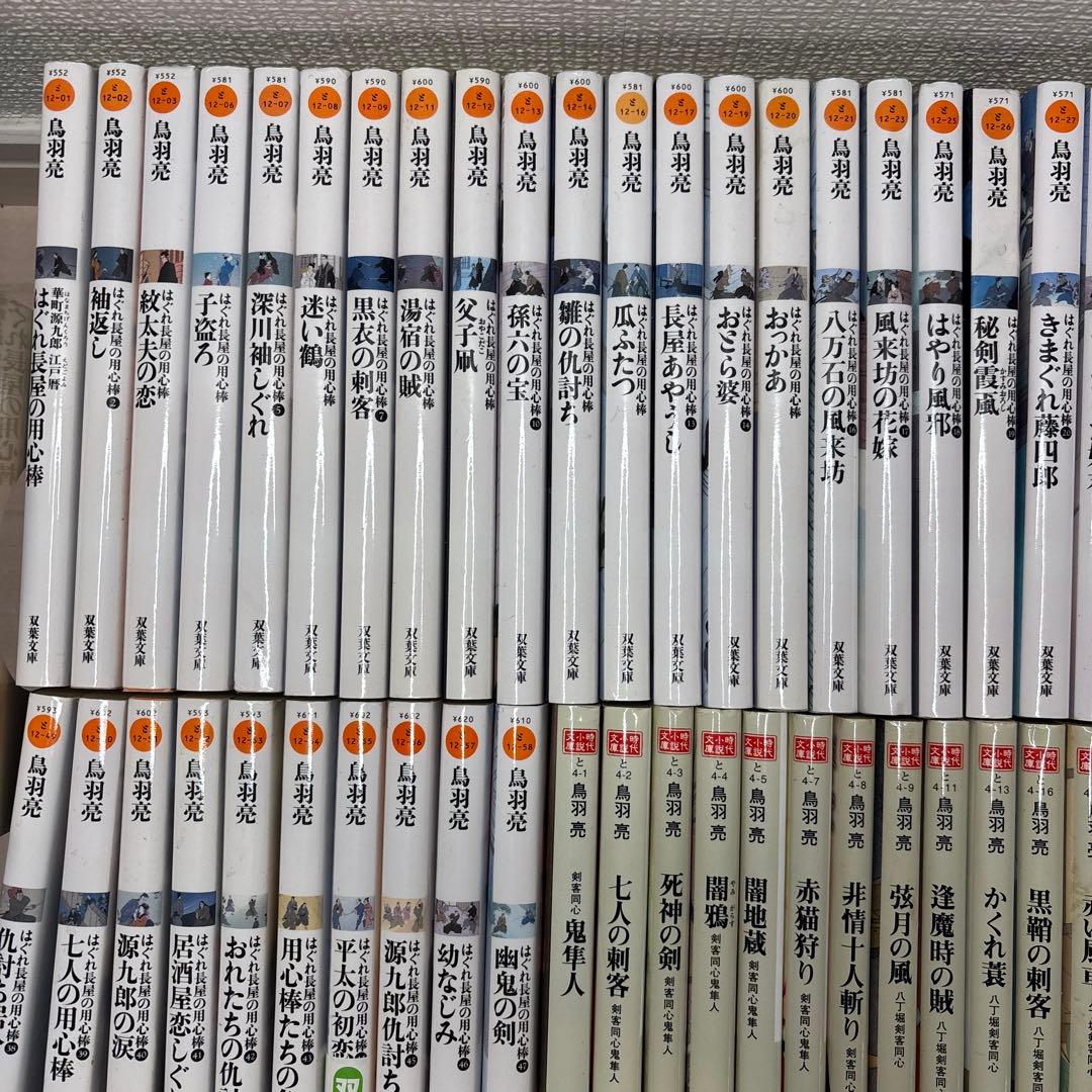 74冊　鳥羽亮　はぐれ長屋の用心棒他　時代小説まとめ　八丁掘剣客同心
