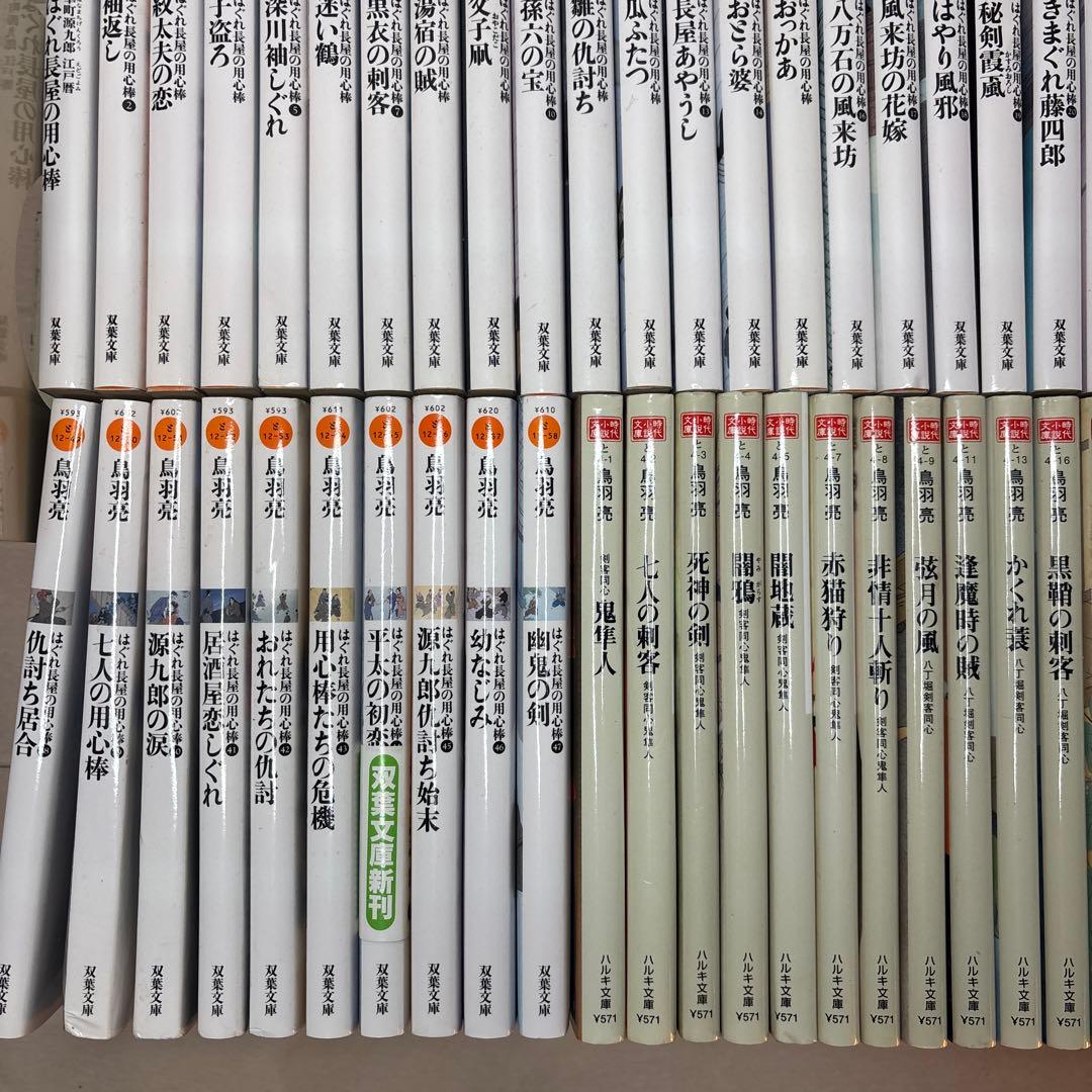 74冊　鳥羽亮　はぐれ長屋の用心棒他　時代小説まとめ　八丁掘剣客同心