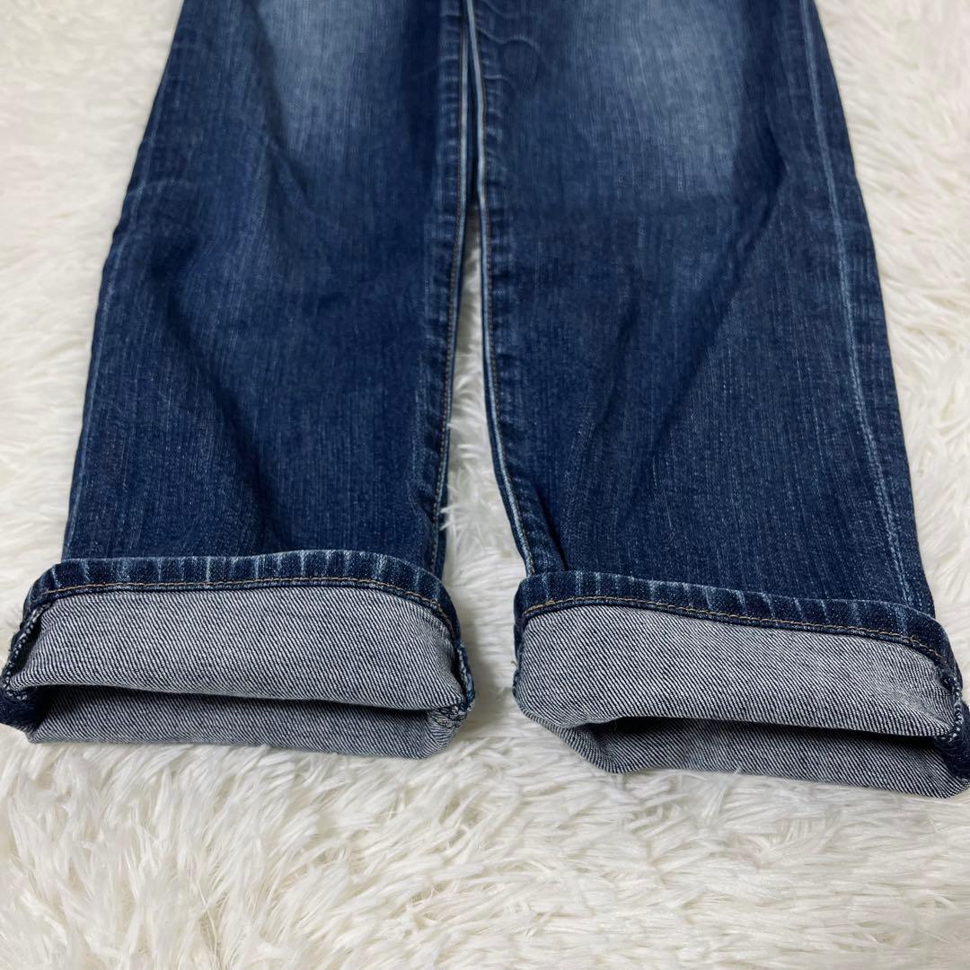 美品 ブルーレーベルクレストブリッジ デニム パンツ 36 S インディゴ