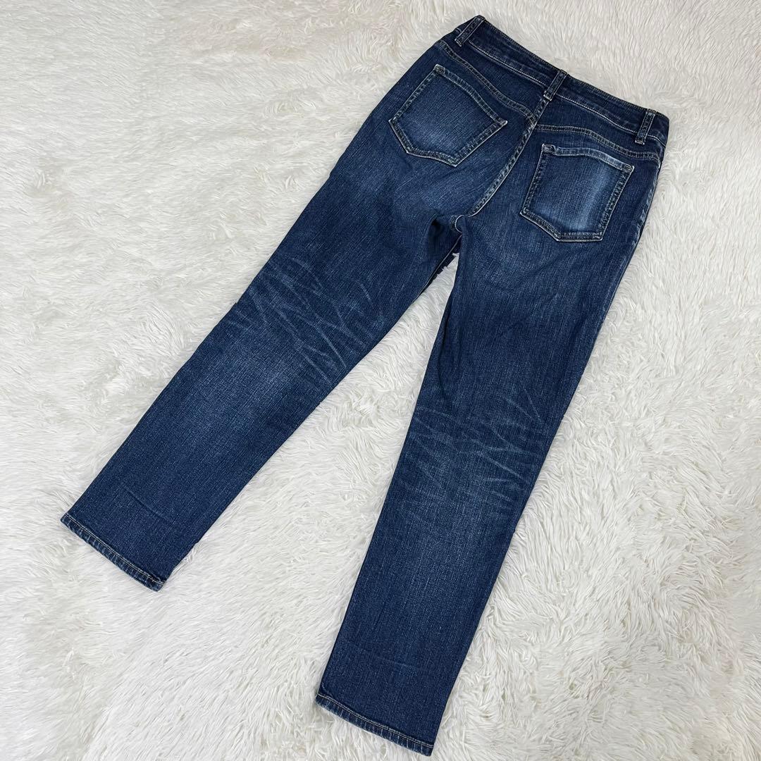 美品 ブルーレーベルクレストブリッジ デニム パンツ 36 S インディゴ