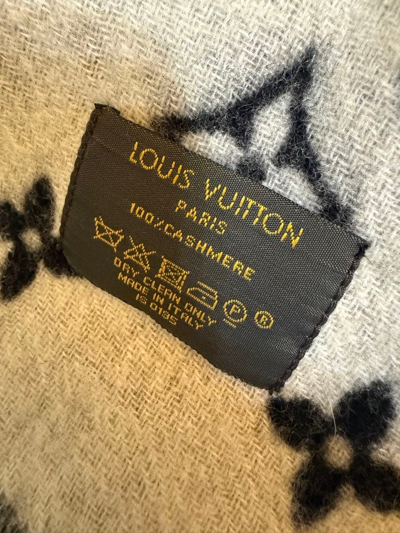 VUITTON supreme コラボ マフラー ユニセックス