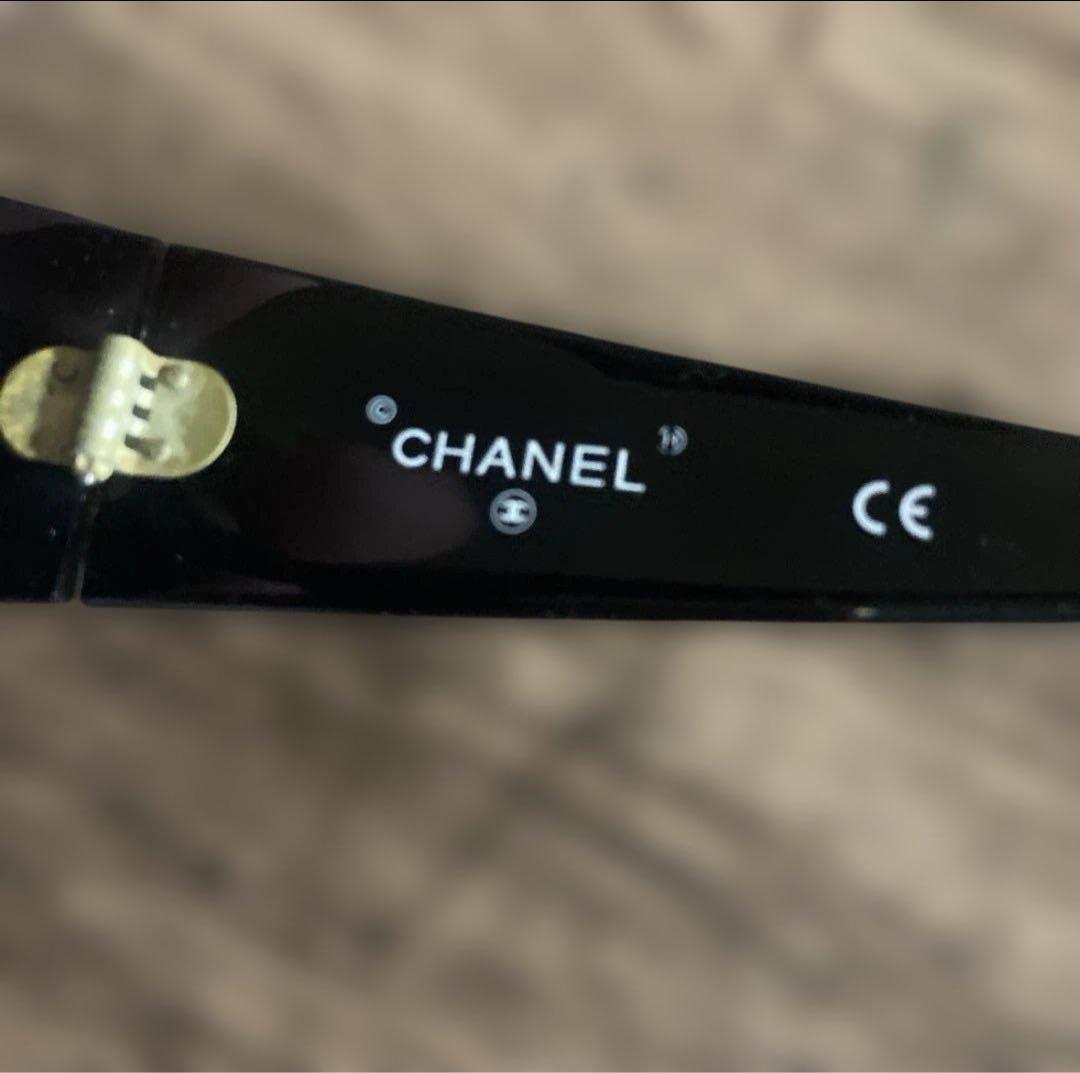 CHANEL サングラス 黒 ロゴ サングラスのみ 即日配送