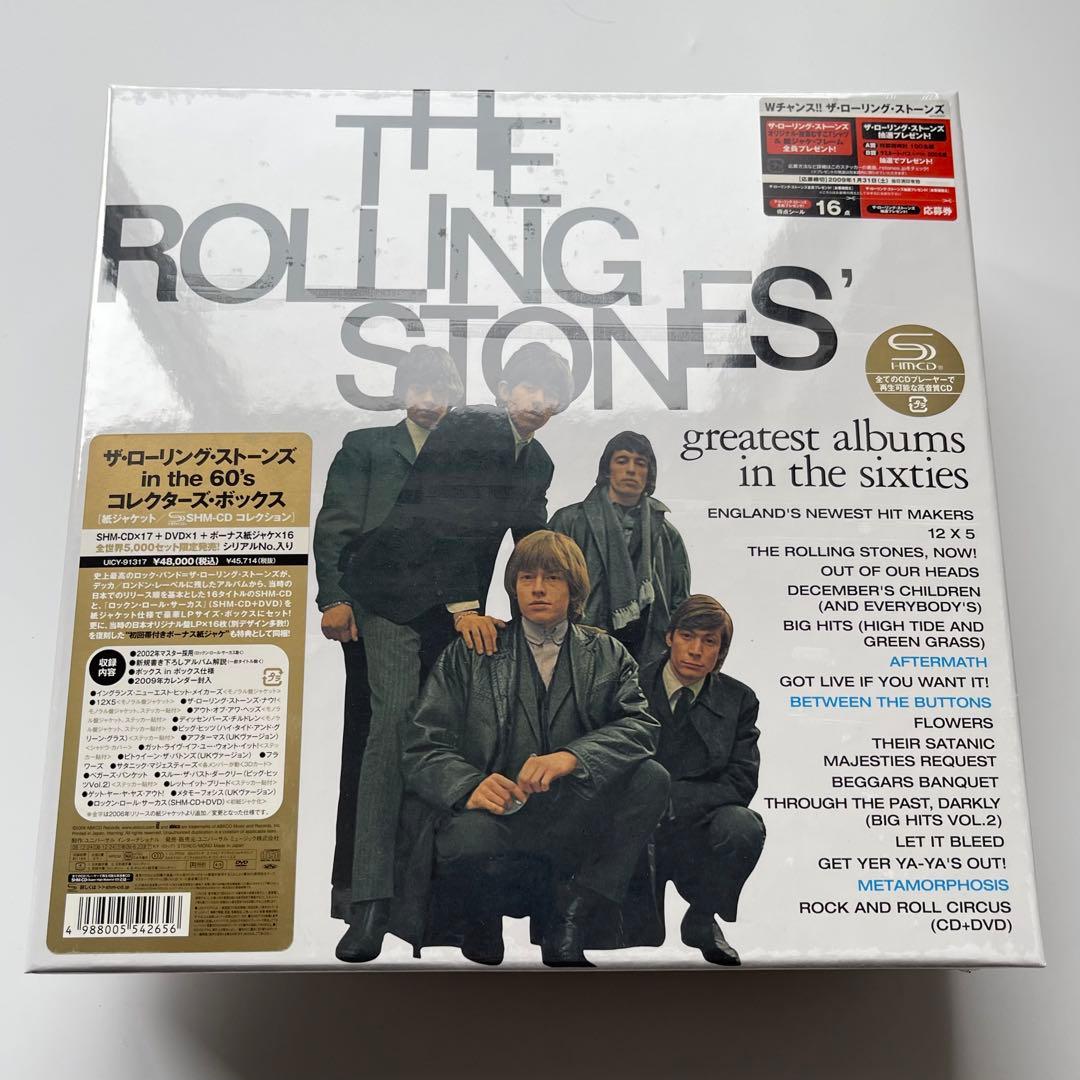 新品未開封 ローリングストーンズ／in the 60’s コレクターズボックス