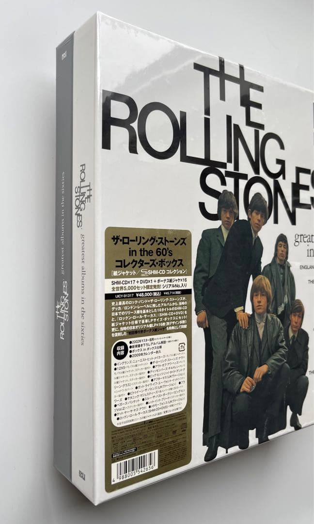 新品未開封 ローリングストーンズ／in the 60’s コレクターズボックス