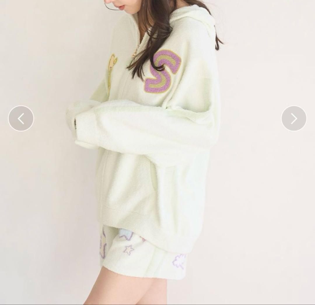 スナイデルホーム　【たまごっち】ニットパーカー& ニットショートパンツ