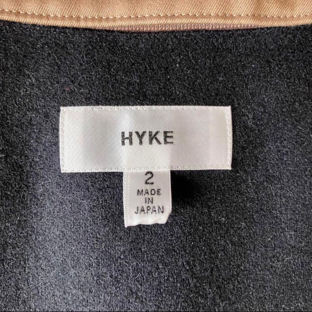 ✨satoさん専用✨HYKE トレンチコート 羊毛ライナー付 タイトフィット