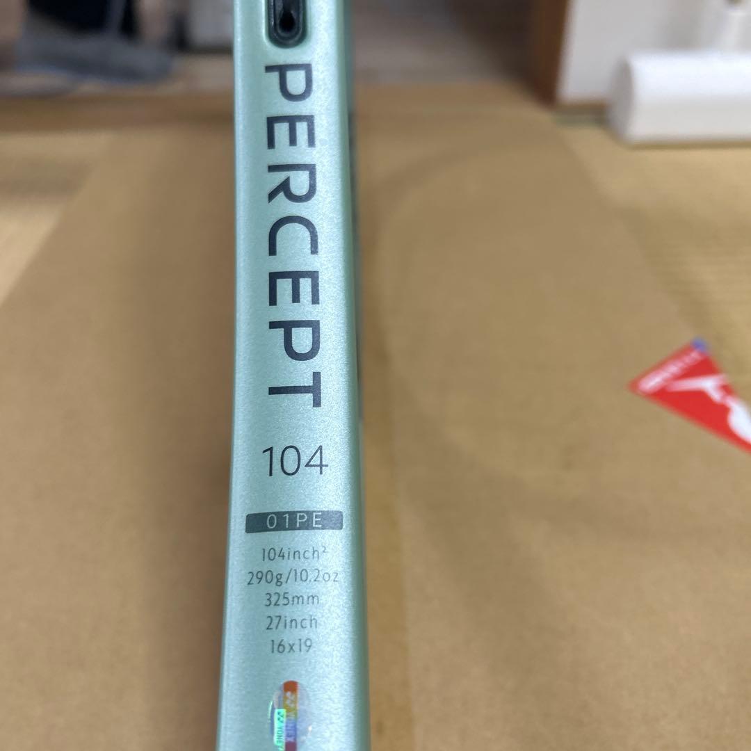 PERCEPT 104 テニスラケット　290g