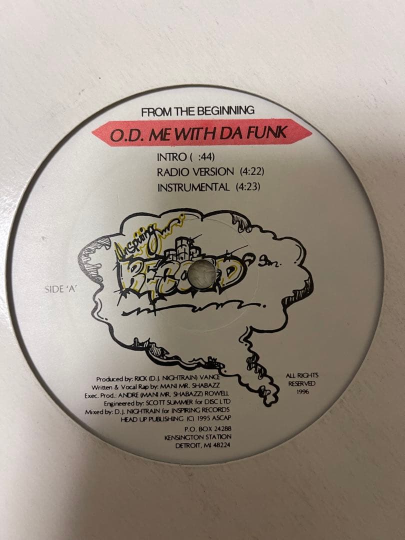 G-RAP Mani Mr Shabazz レコード