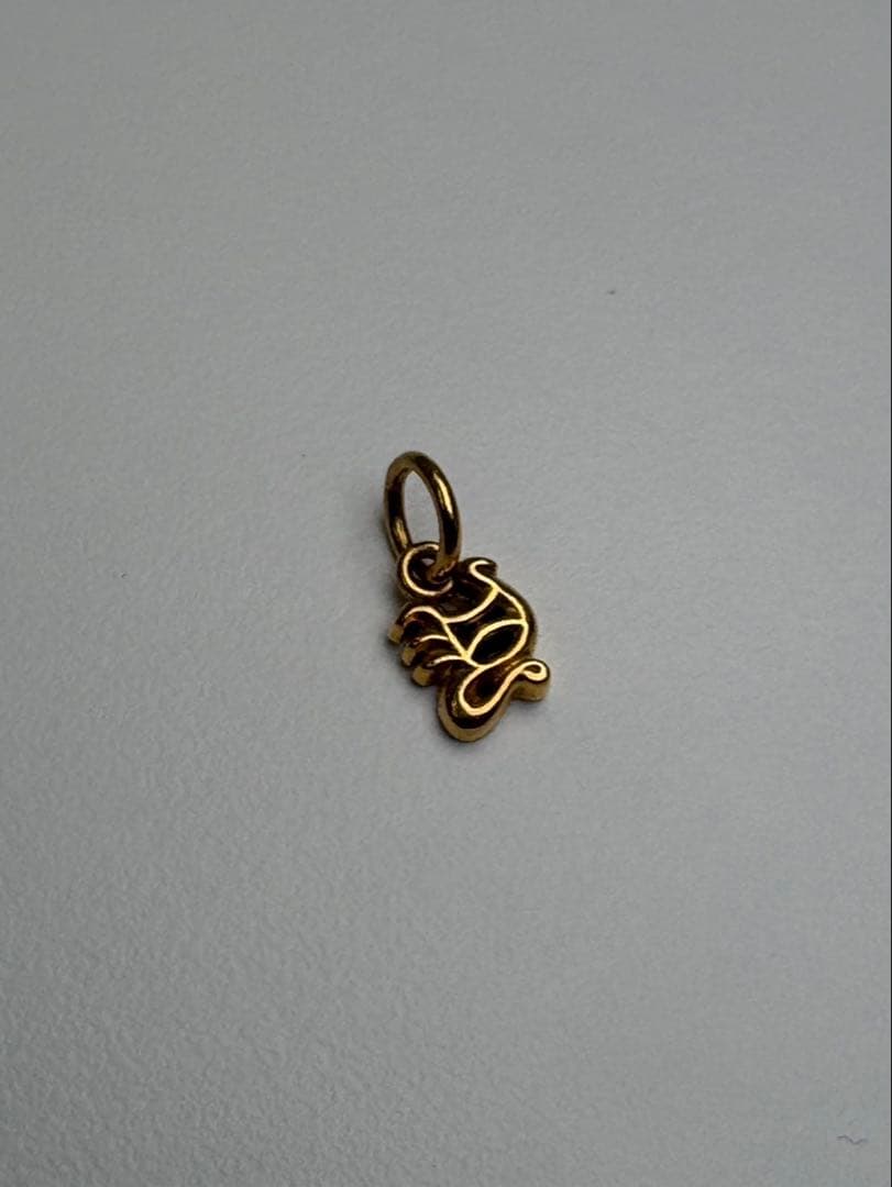 クロムハーツ 22K イニシャル Y