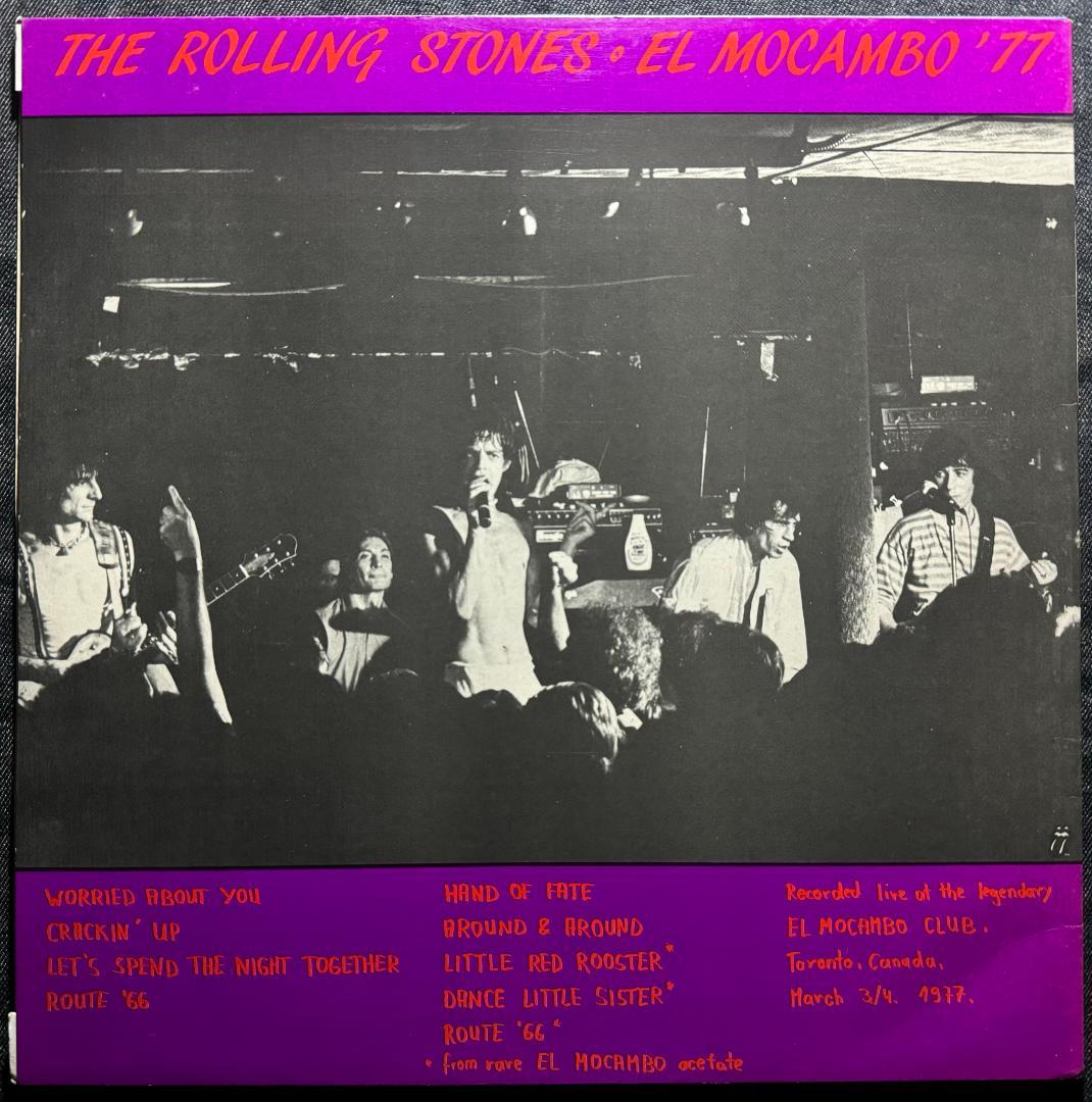 Rolling Stones・プライベート盤・名作・音質良好・77年希少音源