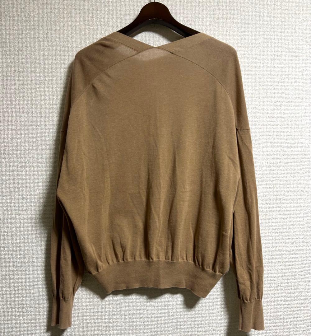 トップス atelier naruse 22ss cotton knit cardigan