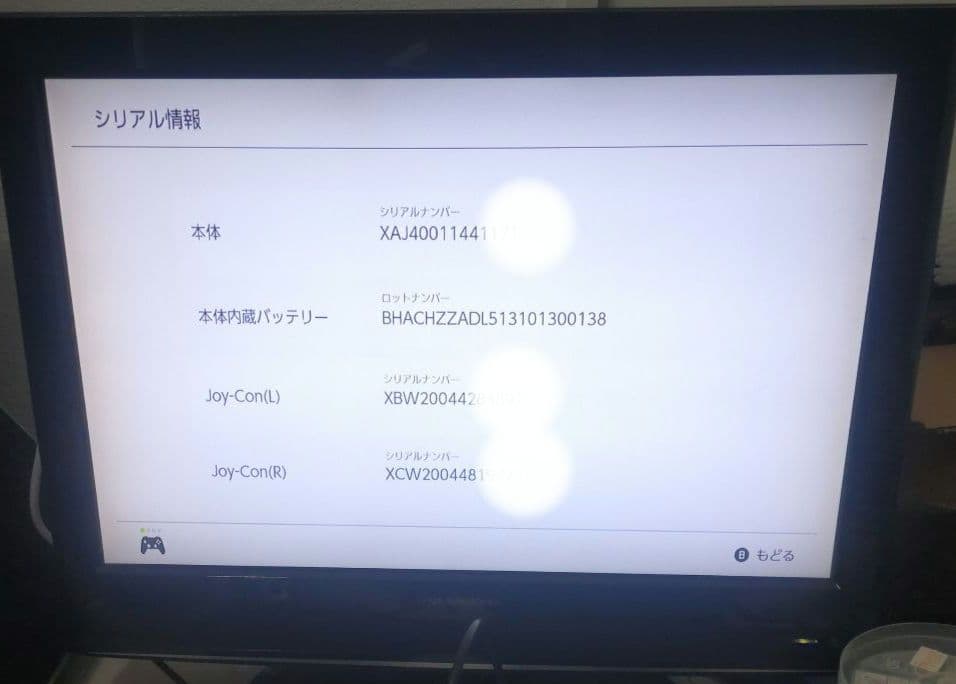 【少し訳あり】Nintendo Switch 本体 未対策機