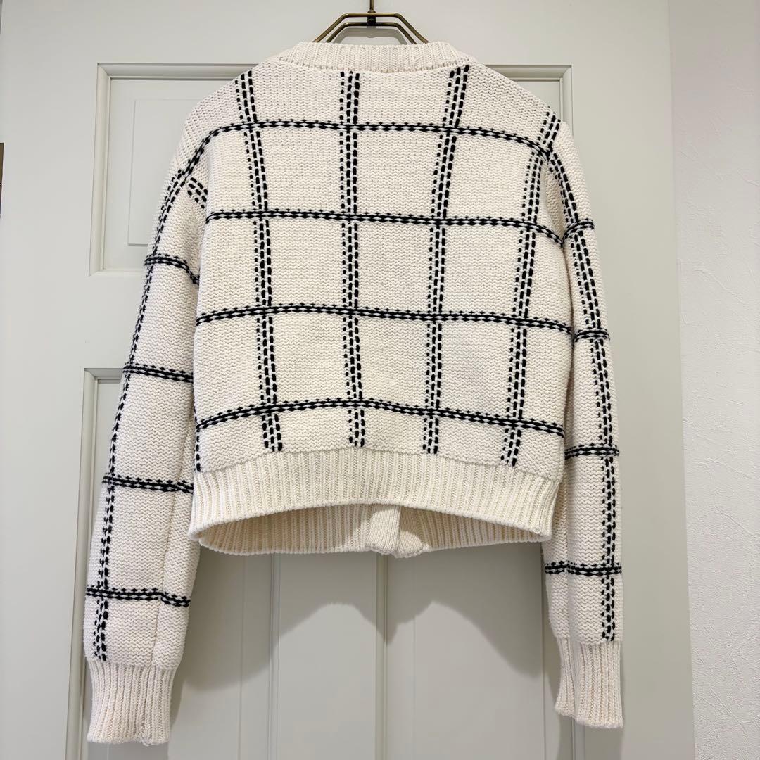 シェリエ　sheller handmade check ensemble