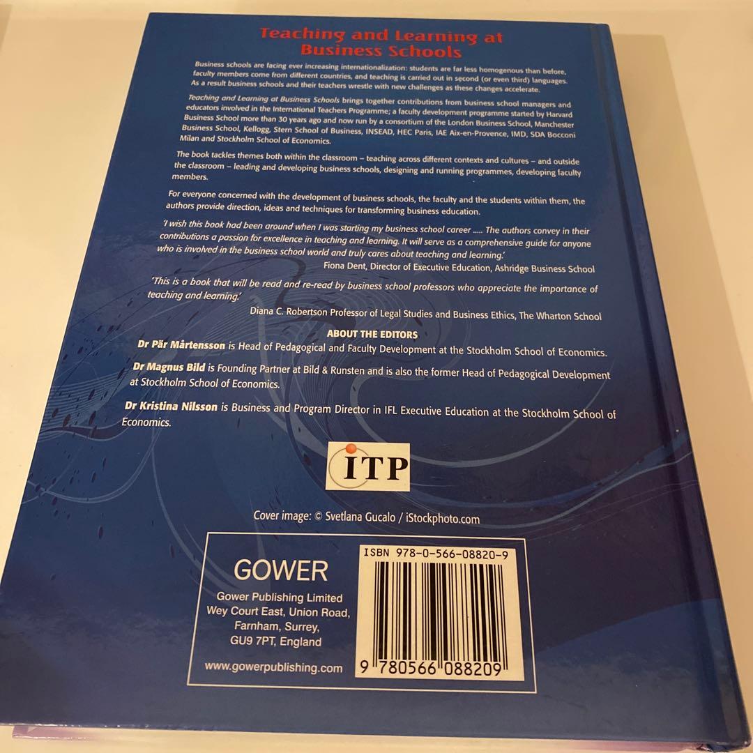 洋書 Teaching and Learning at BusinessSchools