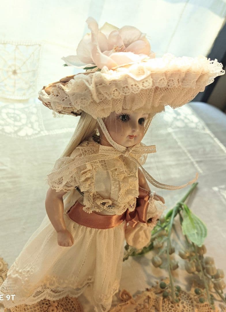 Handmade　ビスクドール　アウトフィット　ミニョネット　約18cm前後