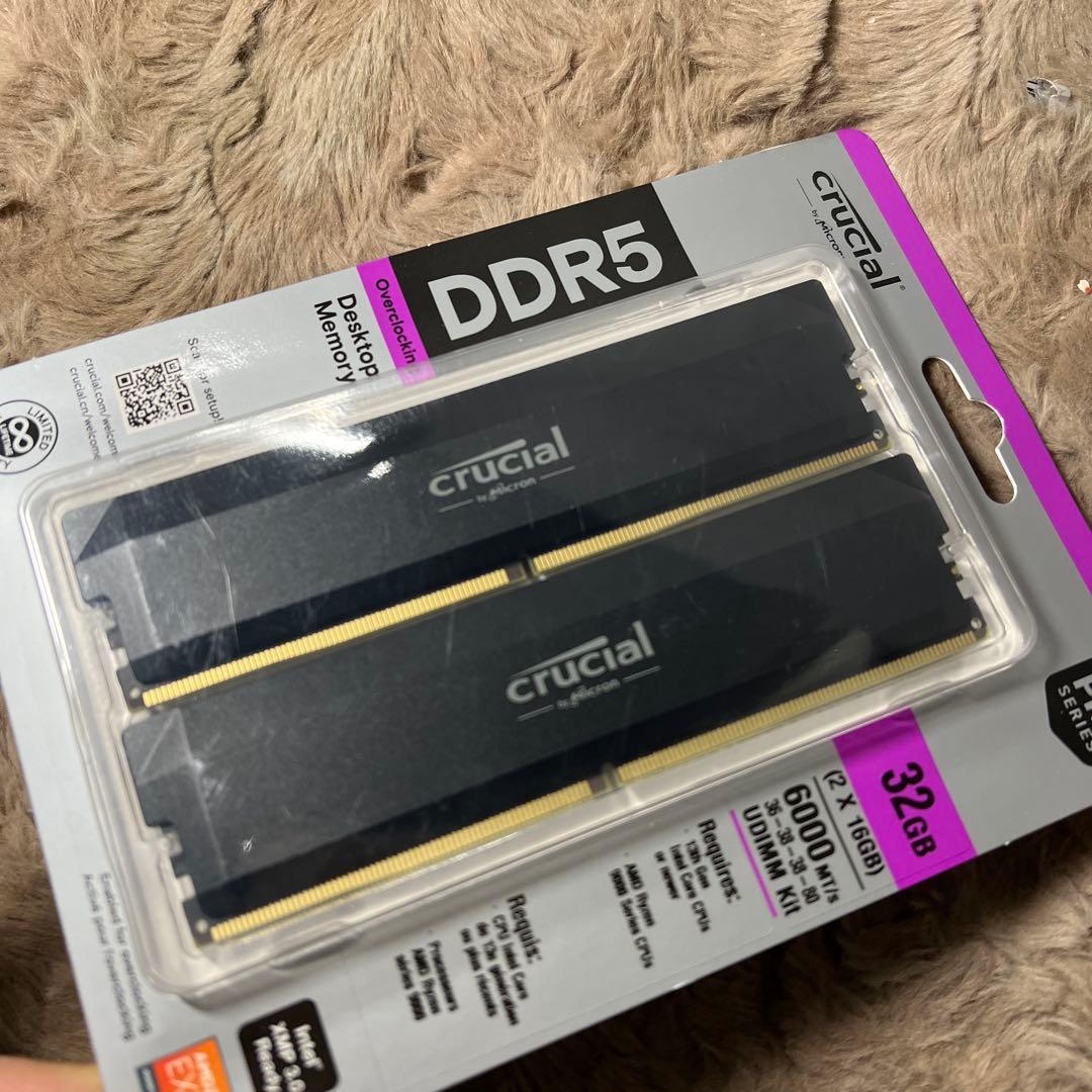 リ*K様 Crucial(クルーシャル) PRO (マイクロン製) 16GB×2
