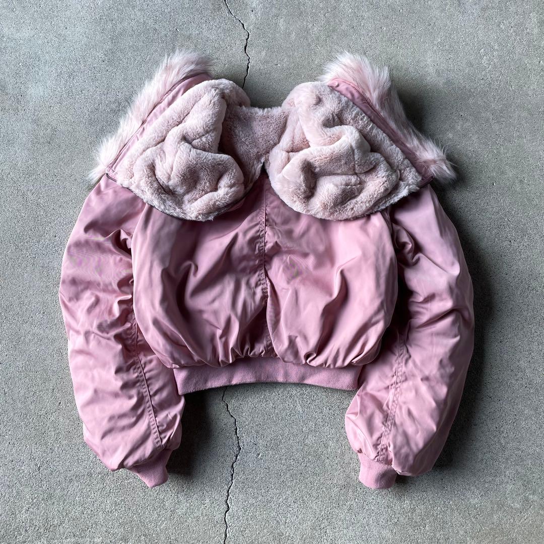 ジャケット・アウター n2b flight bomber jacket pink archive