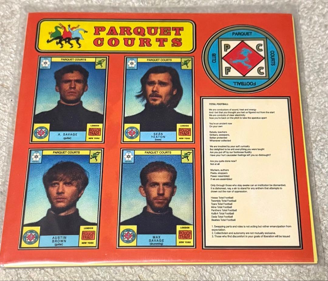 Total Football - Parquet Courts 7インチ