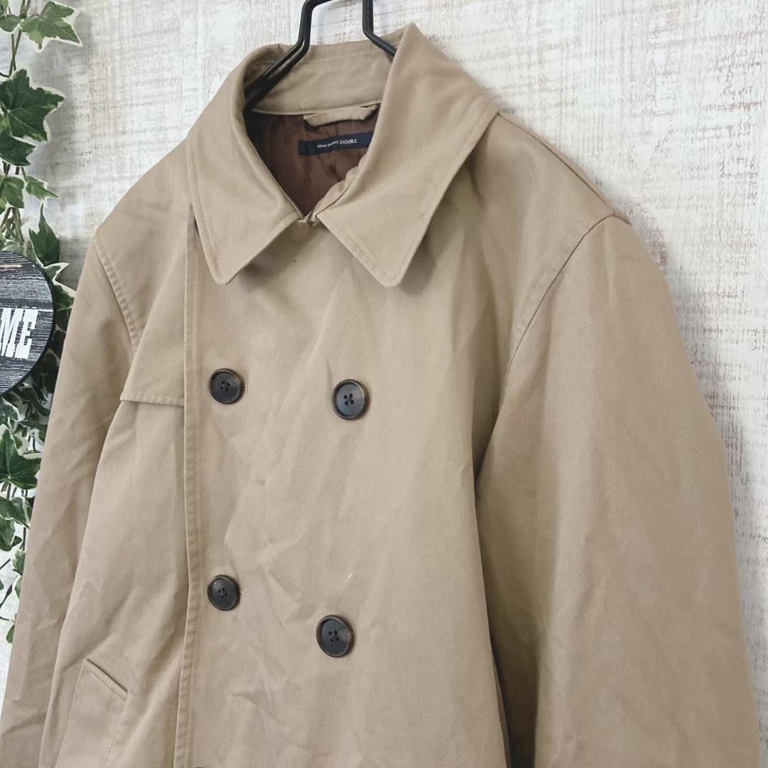 【URBAN RESEARCH DOORS】トレンチコート ベージュ M 綿