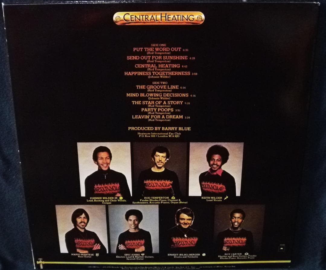 未使用 Heatwave - Central Heating / レコード