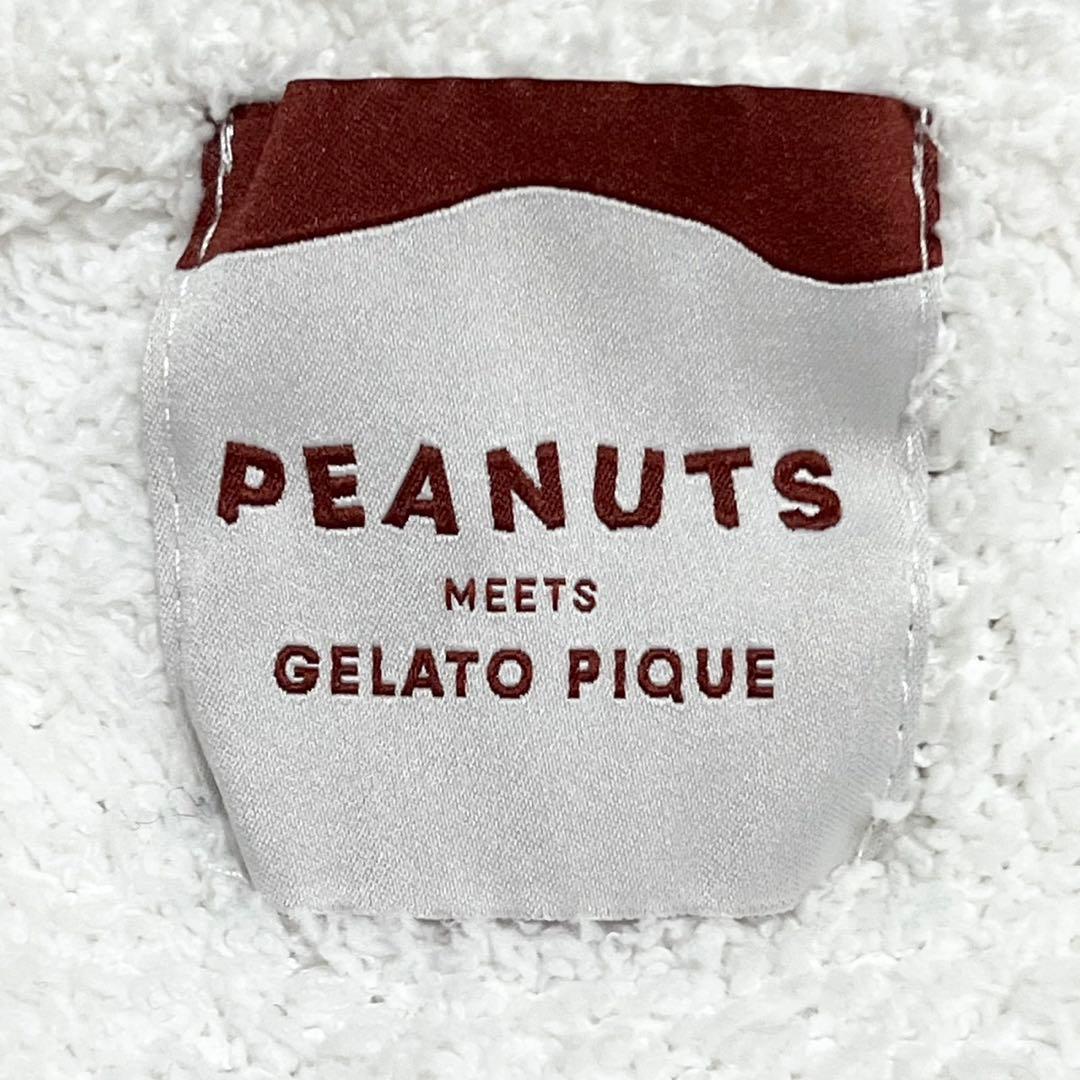 即完売品 ジェラートピケ PEANUTS スヌーピー ジャガードパーカー コラボ