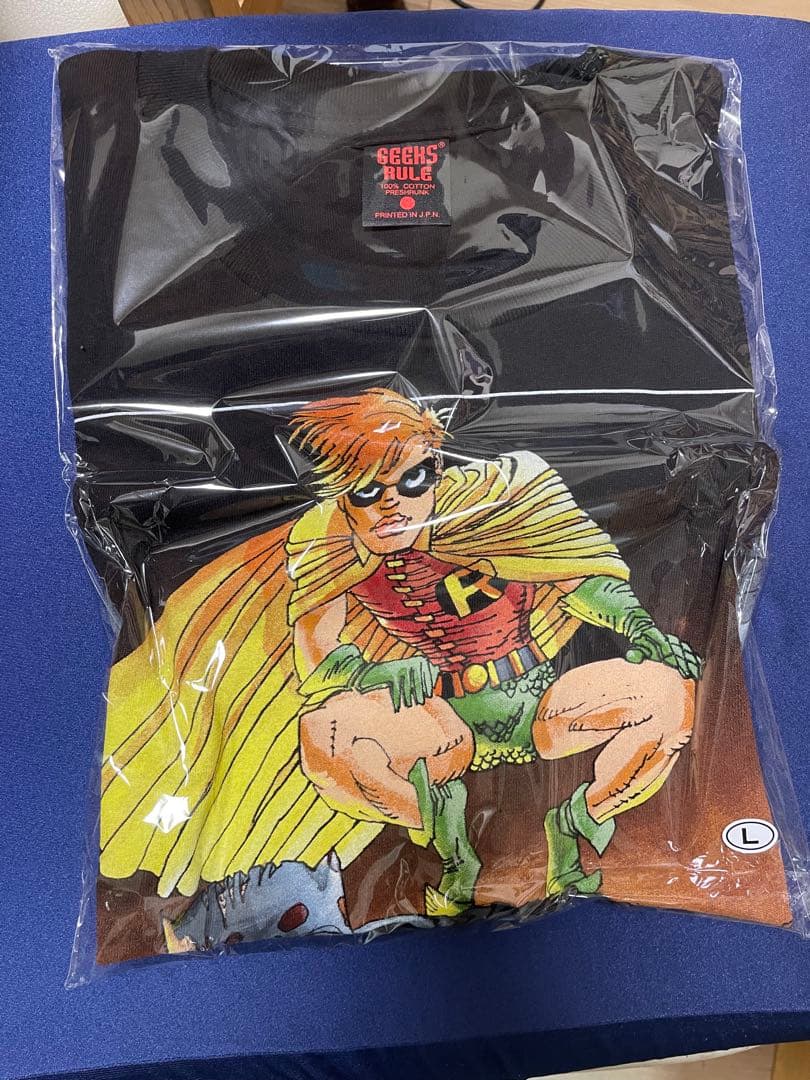 【新品・未開封】GEEKSRULE Batman&Robin Tシャツ Lサイズ