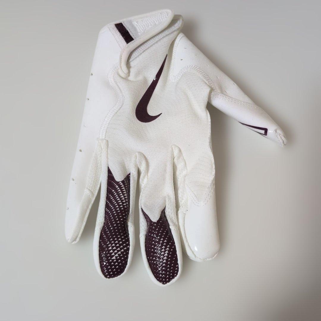 NIKE ナイキ　アメフト　グローブ 　XL　Vapor Jet　白