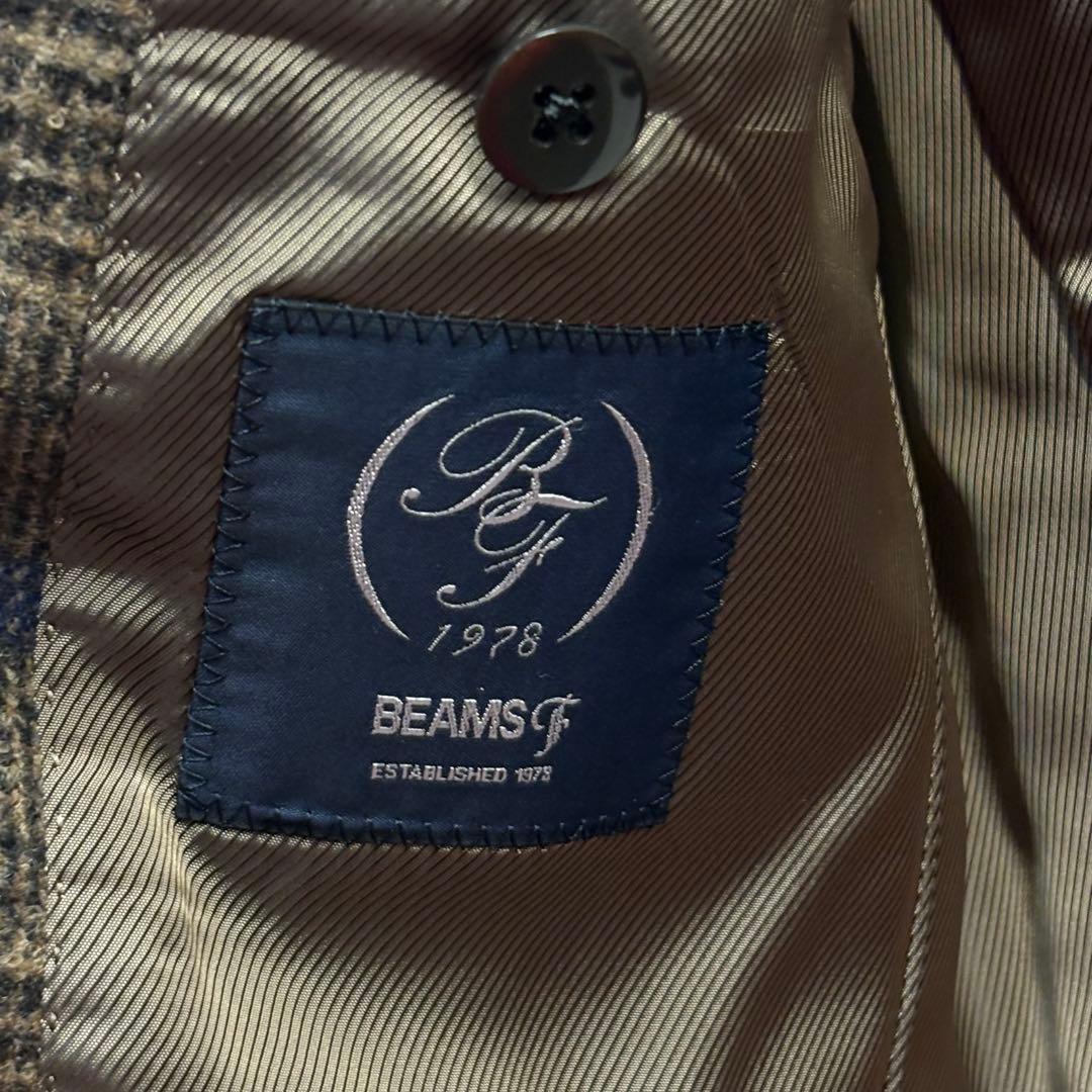BEAMS F グレンチェック ペーン ジャケット
