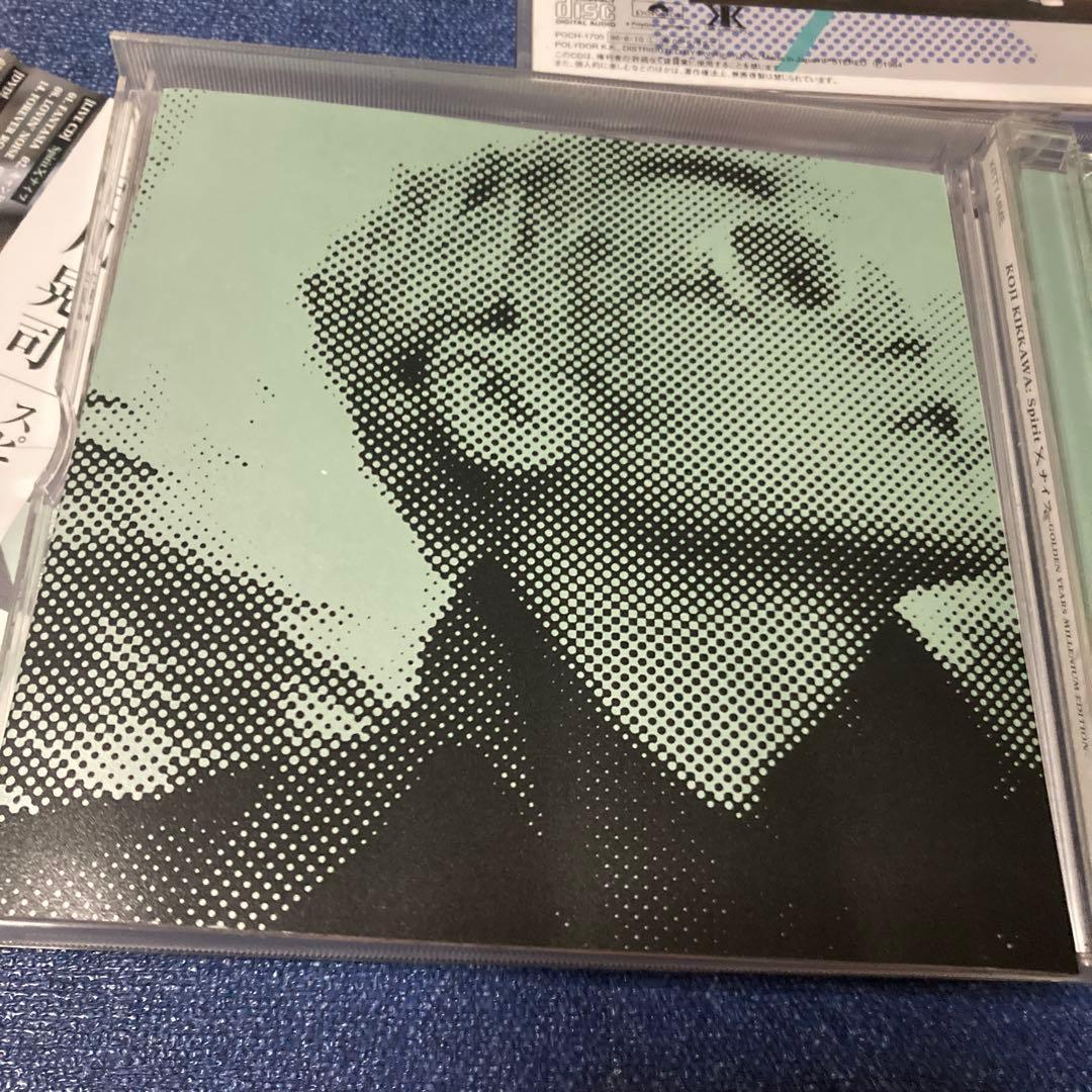 吉川晃司 .プロモ盤　.Spirit X 初回限定盤／パラシュートが落ちた夏