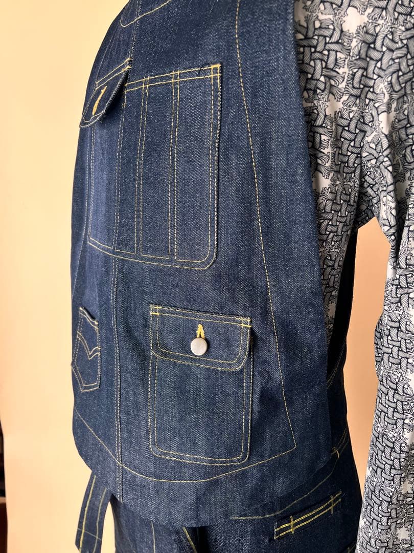 【SALE・新品同様】Nemeth:ネメス/デニムベスト M