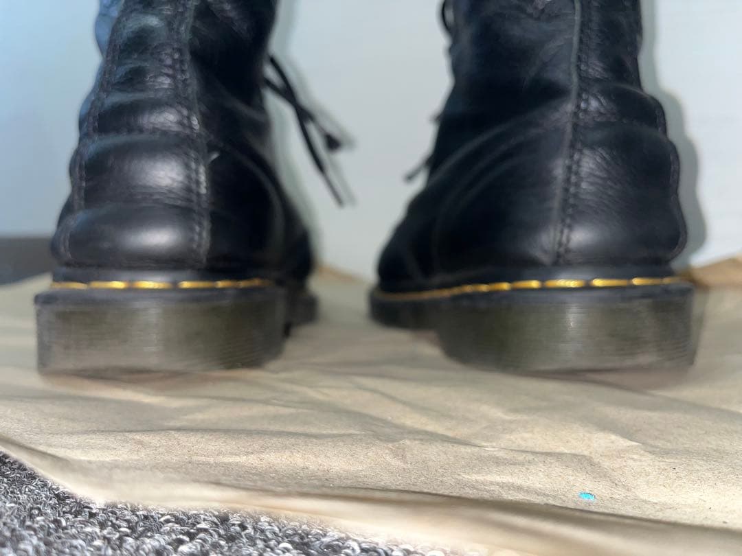 DR. MARTENS Virginia ミッドカーフブーツ 38 ブラック