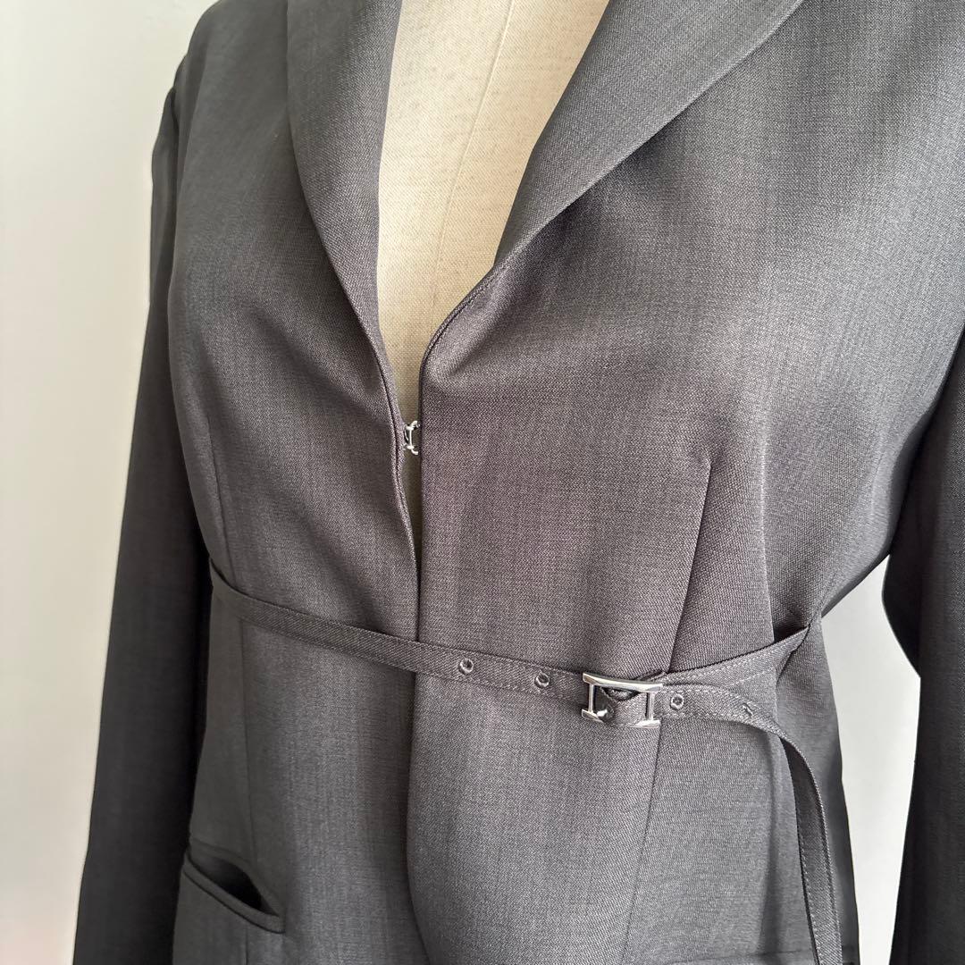 ジャケット・アウター CODE A belted chic jacket