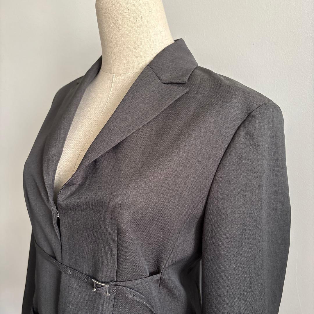 ジャケット・アウター CODE A belted chic jacket