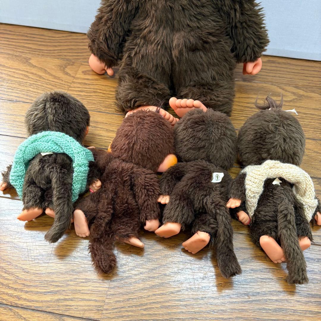 昭和レトロ モンチッチ セキグチ ぬいぐるみ セット メーカー不明