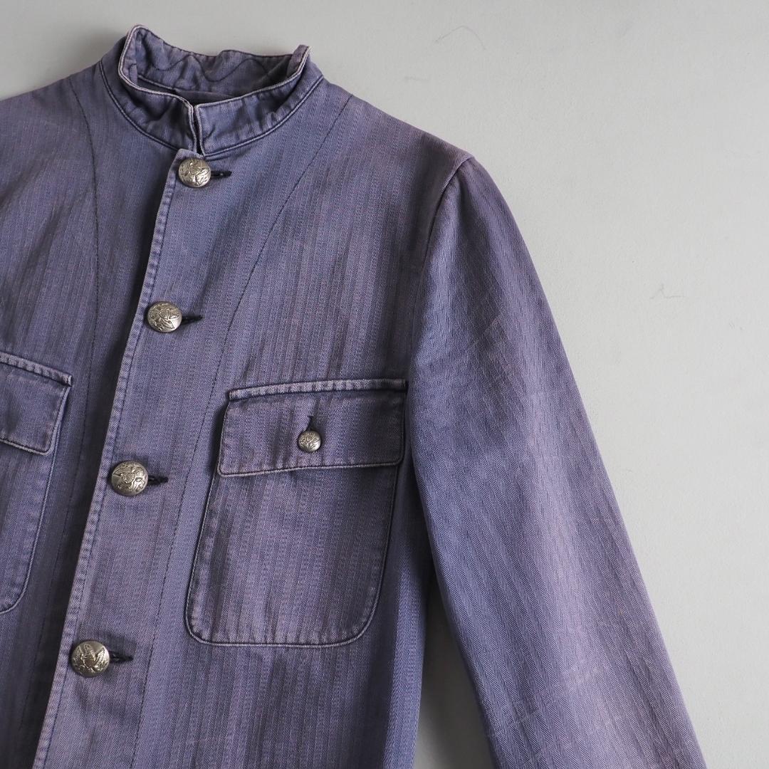 RRL　ダブルアールエル　カバーオール　パープル　古着