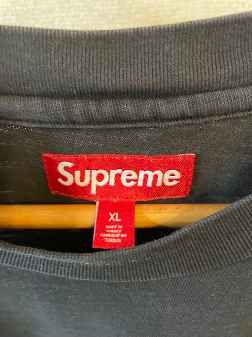 u*d様 Supreme Old English S/S Top Black X