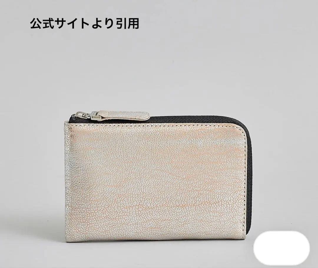 【新品】VIA DOAN ヴィアドアン　ZILDA (ジルダ) シルバー　短財布