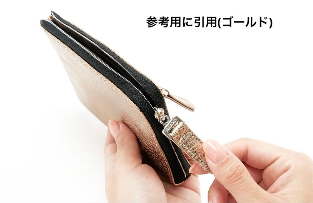 【新品】VIA DOAN ヴィアドアン　ZILDA (ジルダ) シルバー　短財布
