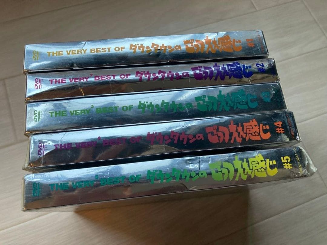 THE VERY BEST OFダウンタウンのごっつええ感じDVDセット#1-5