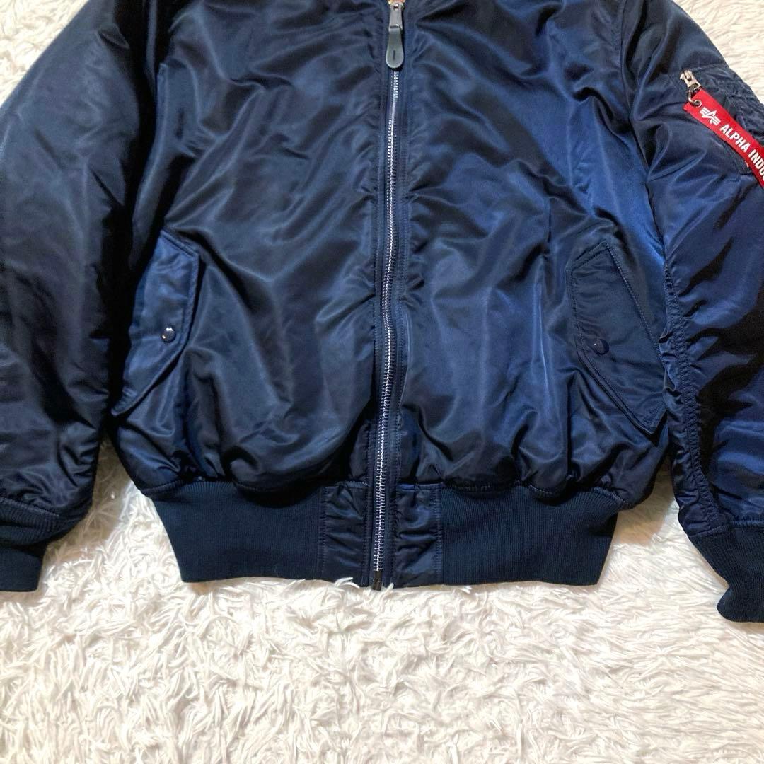【希少2XL／良品】アルファインダストリーズ ネイビー　リラックスフィット