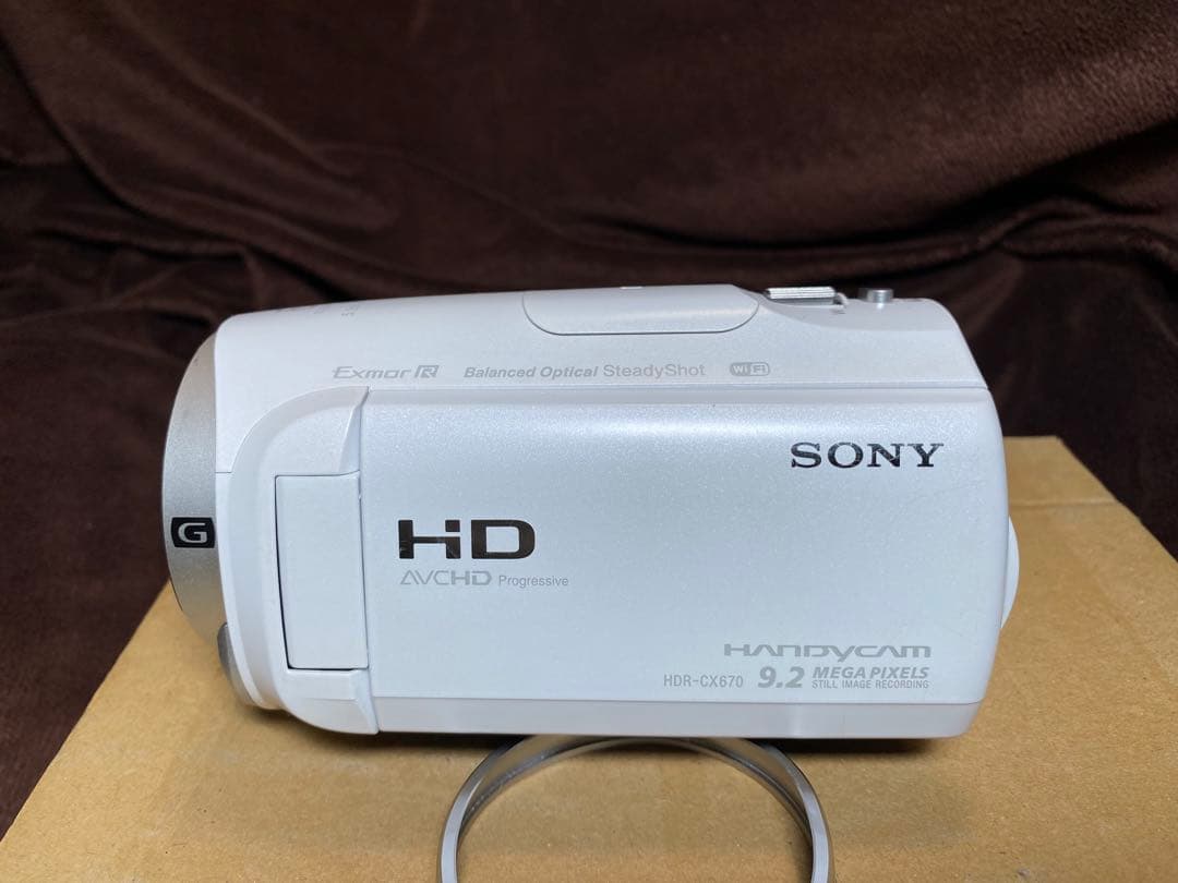 Sony HDR-CX670 HDビデオカメラ本体