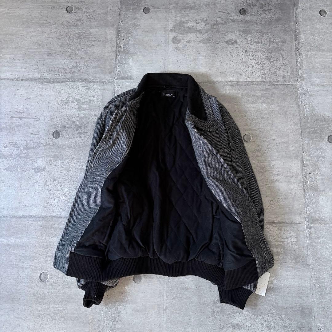 ジャケット・アウター 00s tweed bomber jacket short length y2k