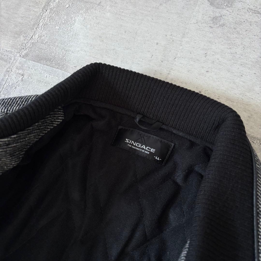 ジャケット・アウター 00s tweed bomber jacket short length y2k