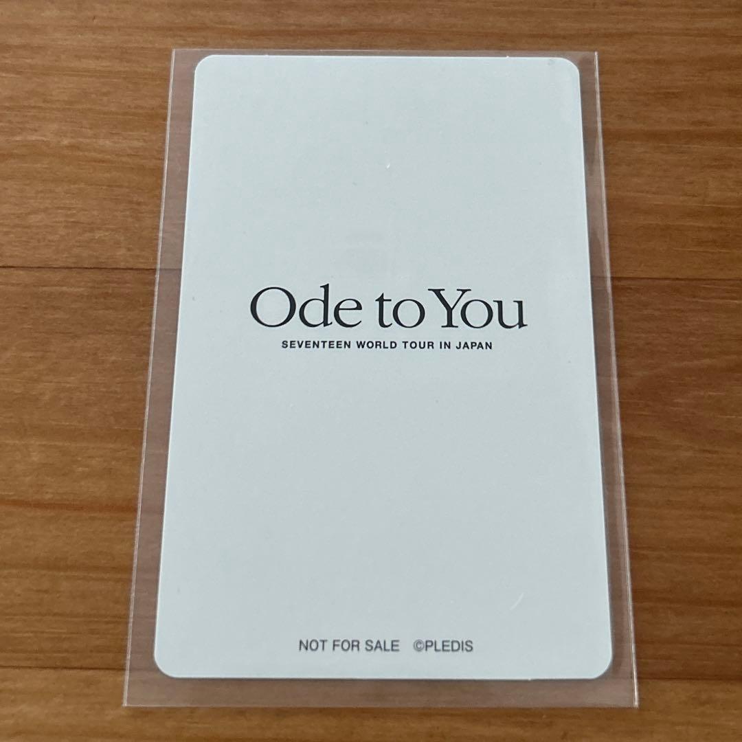 SEVENTEEN ディノ ode to you DVD トレカ