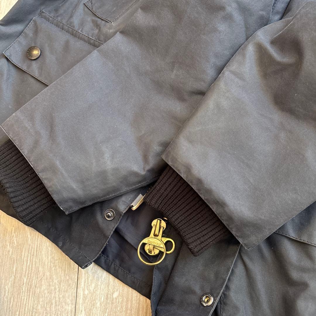 Barbour ビデイル オイルドジャケット ネイビー 38