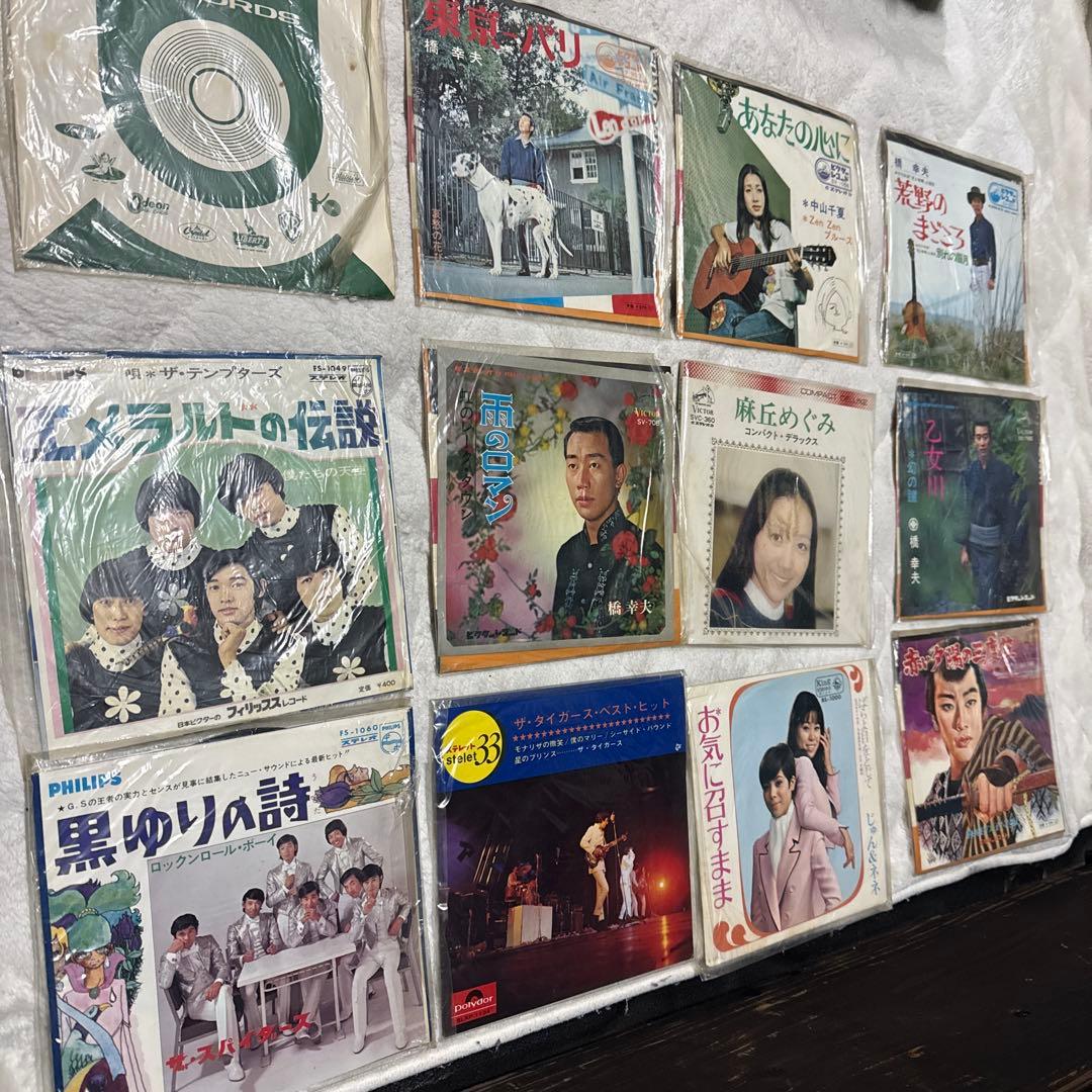 レコード55枚まとめ売り ケース付き シングルレコード