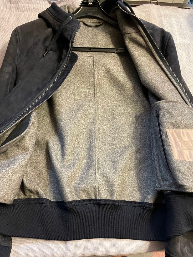 Herno Resort レザーパーカー