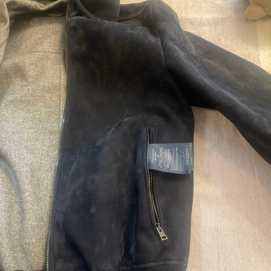 Herno Resort レザーパーカー
