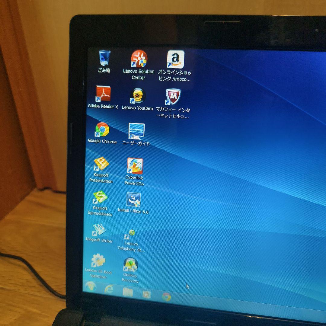 ⭐️動作OK・純正リカバリ済み⭐️ Lenovo G585 ノートパソコン
